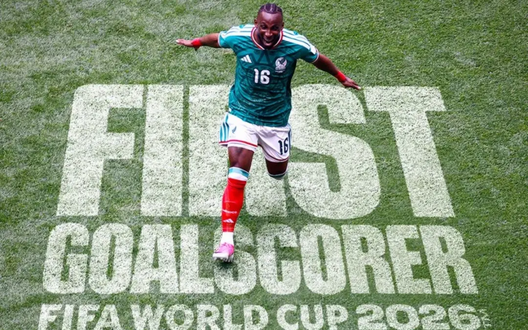 Julián Quiñones hace historia: El colombiano que marcó el primer gol del Mundial 2026 con México - Foto: @FIFAWorldCup