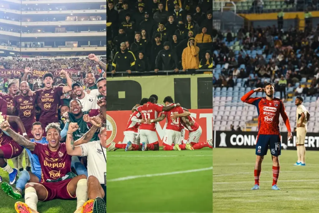 Conozca el calendario oficial, horarios y rivales de Deportes Tolima en la Copa Libertadores, así como de Independiente Medellín e Independiente Santa Fe en la Copa Sudamericana - Foto: Redes sociales