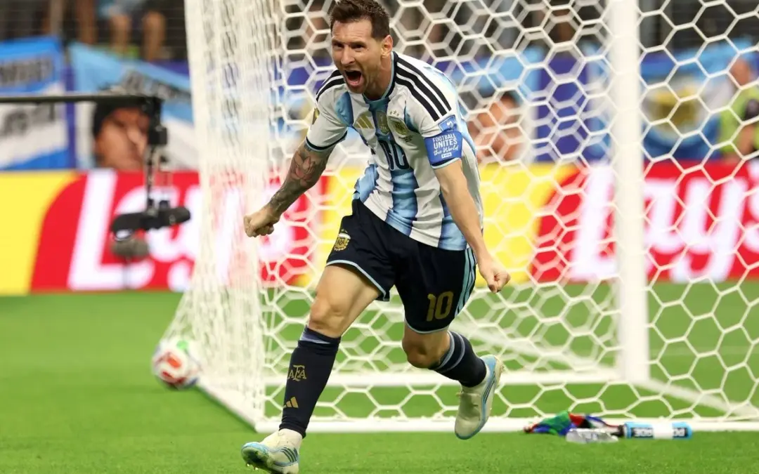 Lionel Messi histórico: Doblete ante Austria, récord mundial de goles y clasificación de Argentina - Foto: @Argentina
