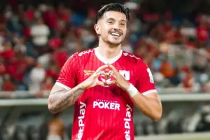 América de Cali venció 2-1 a Real Cartagena en el partido de ida de la Fase 1B de la Copa BetPlay - Foto: @AmericadeCali
