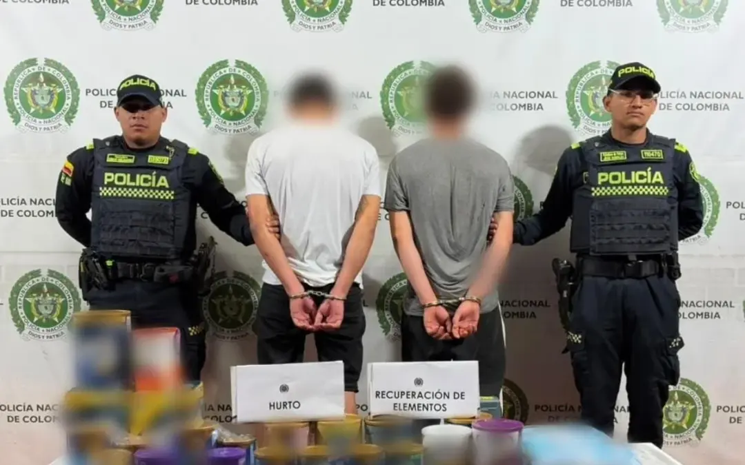 La Policía Metropolitana de Bogotá frustró un millonario robo en el barrio La Cabrera (Chapinero) - Foto: @PoliciaBogota