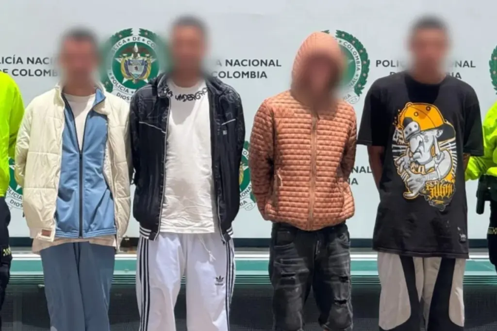 La Policía de Bogotá desarticuló a la banda 'Los Cancheros', dedicados al microtráfico en parques de Ciudad Bolívar - Foto: @PoliciaBogota