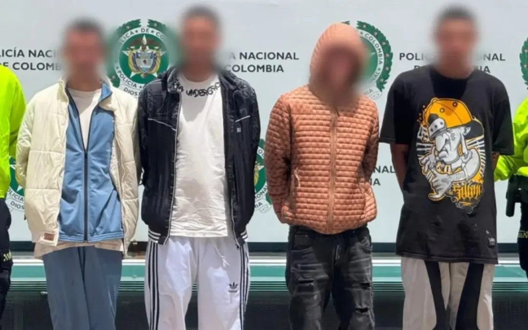 La Policía de Bogotá desarticuló a la banda 'Los Cancheros', dedicados al microtráfico en parques de Ciudad Bolívar - Foto: @PoliciaBogota