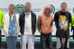 La Policía de Bogotá desarticuló a la banda 'Los Cancheros', dedicados al microtráfico en parques de Ciudad Bolívar - Foto: @PoliciaBogota