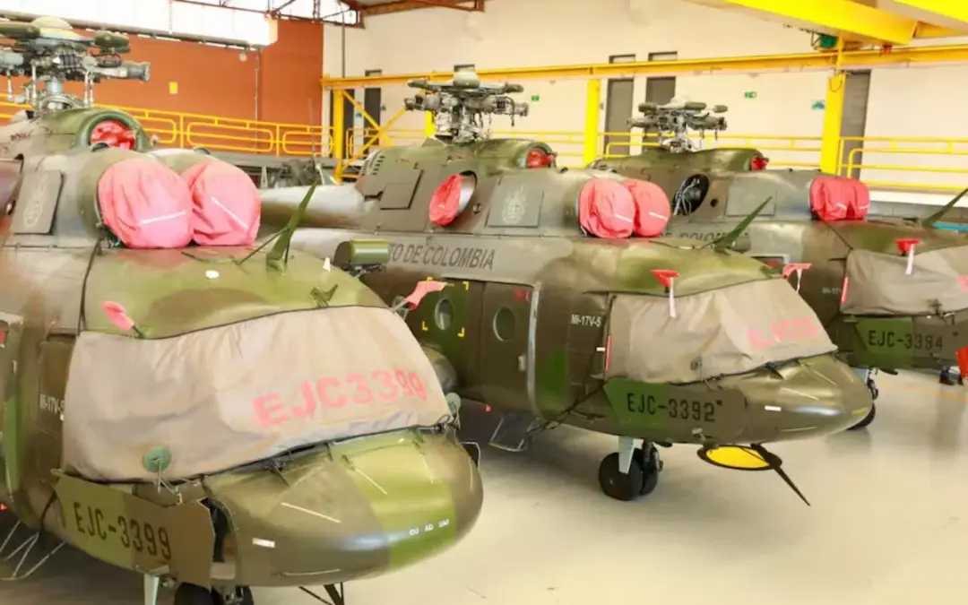 La Fiscalía imputó ocho delitos al exviceministro de Defensa Luis Edmundo Suárez Soto por irregularidades y un millonario anticipo en el contrato de mantenimiento de los helicópteros MI-17 del Ejército - Foto: @PGN_COL