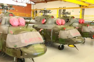 La Fiscalía imputó ocho delitos al exviceministro de Defensa Luis Edmundo Suárez Soto por irregularidades y un millonario anticipo en el contrato de mantenimiento de los helicópteros MI-17 del Ejército - Foto: @PGN_COL