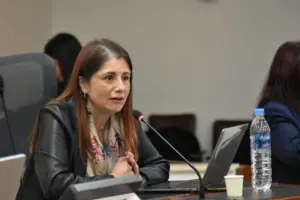 La defensora del Pueblo, Iris Marín Ortíz, solicitó formalmente una reunión de alto nivel con el presidente electo Abelardo de la Espriella y el vicepresidente electo José Manuel Restrepo para articular la hoja de ruta de los derechos humanos en el periodo 2026-2030 - Foto: Redes sociales
