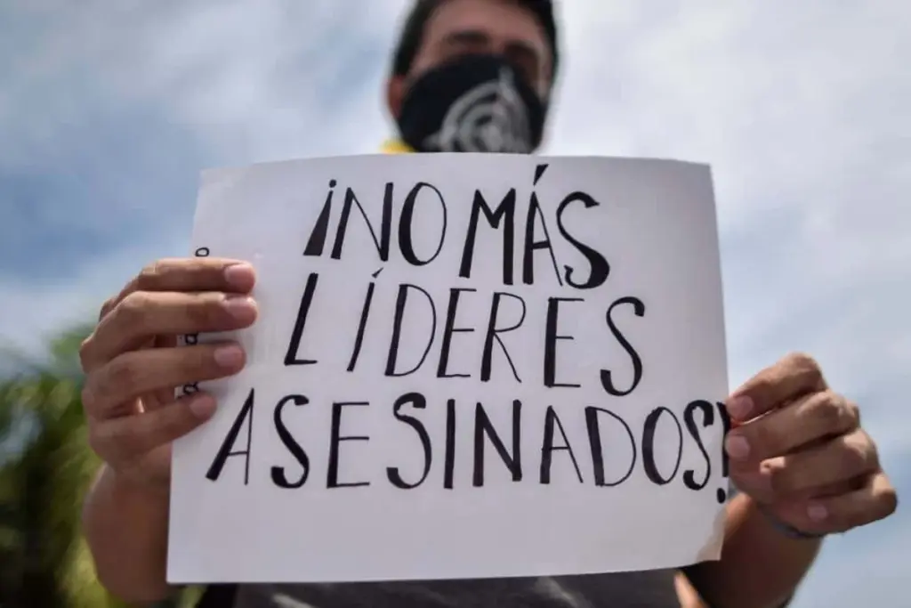 La Defensoría del Pueblo reveló que 78 líderes sociales y defensores de derechos humanos fueron asesinados en Colombia durante el primer semestre de 2026 - Foto: Archivo Particular