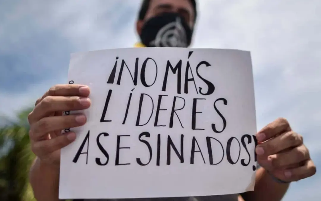Alarma por la violencia en Colombia: 78 líderes sociales y defensores de derechos humanos fueron asesinados en el primer semestre de 2026