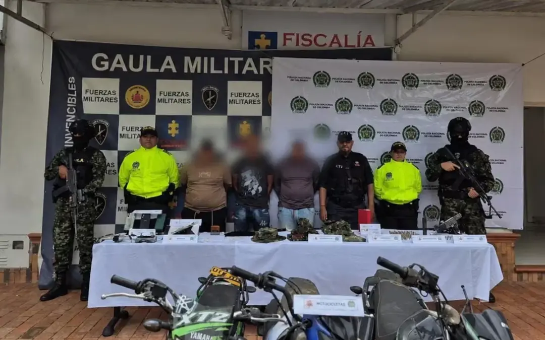 La DIJIN de la Policía Nacional asestó un golpe clave a las finanzas de la Segunda Marquetalia en el Meta - Foto: @DIJINPolicia