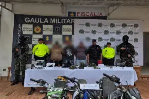 La DIJIN de la Policía Nacional asestó un golpe clave a las finanzas de la Segunda Marquetalia en el Meta - Foto: @DIJINPolicia
