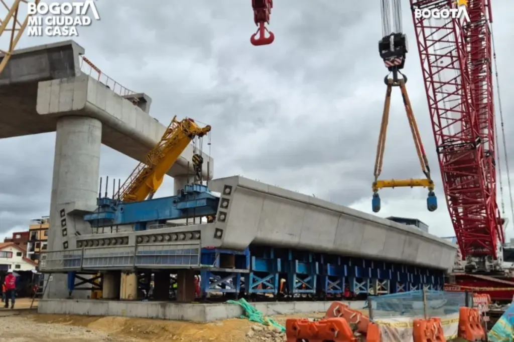 La Empresa Metro de Bogotá (EMB) sancionó al concesionario Metro Línea 1 por retrasos en la entrega de la Estación 3 'Ciudad Kennedy' - Foto: @MetroBogota