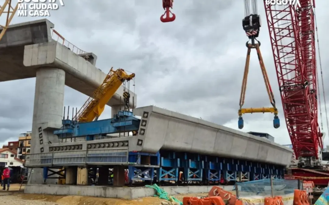 La Empresa Metro de Bogotá (EMB) sancionó al concesionario Metro Línea 1 por retrasos en la entrega de la Estación 3 'Ciudad Kennedy' - Foto: @MetroBogota