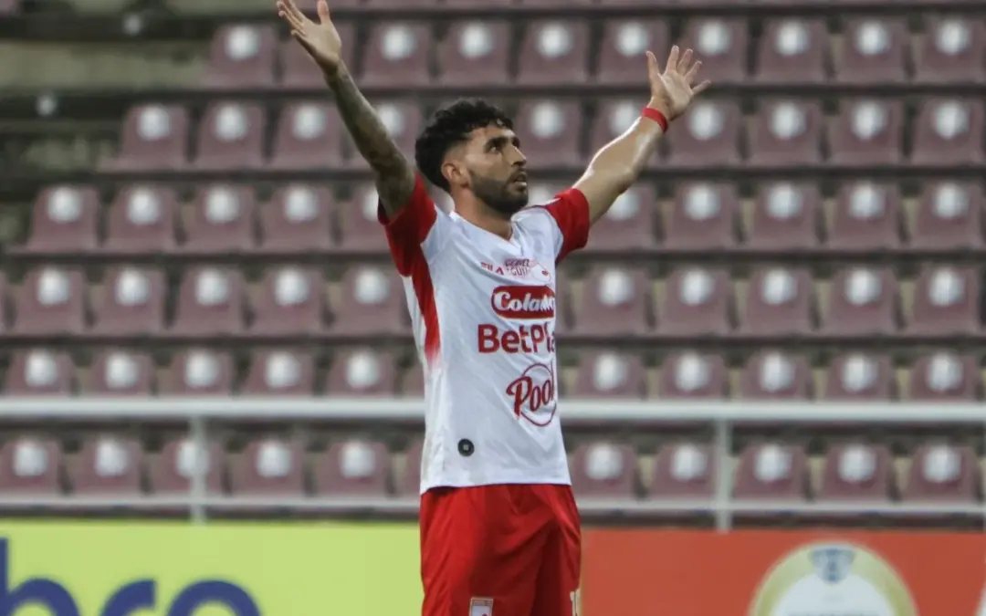 Independiente Santa Fe goleó 0-3 a Caracas FC en el juego de vuelta de los playoffs de la Copa Sudamericana - Foto: @SantaFe