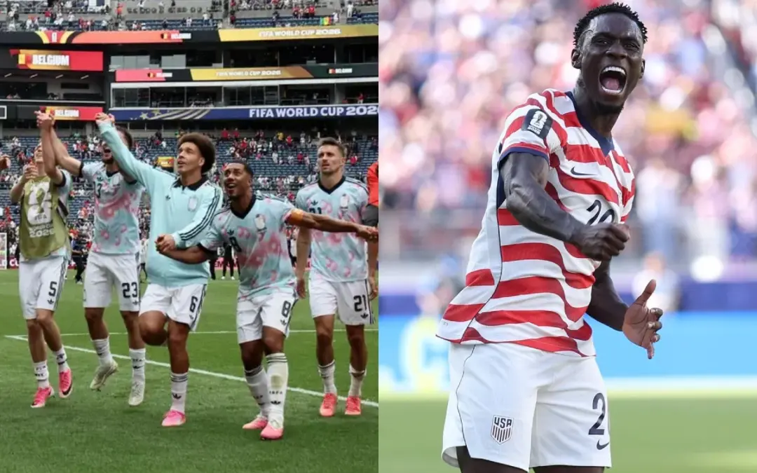 Las selecciones de Bélgica y Estados Unidos sellaron su clasificación a los octavos de final del Mundial 2026 - Foto: @FIFAWorldCup