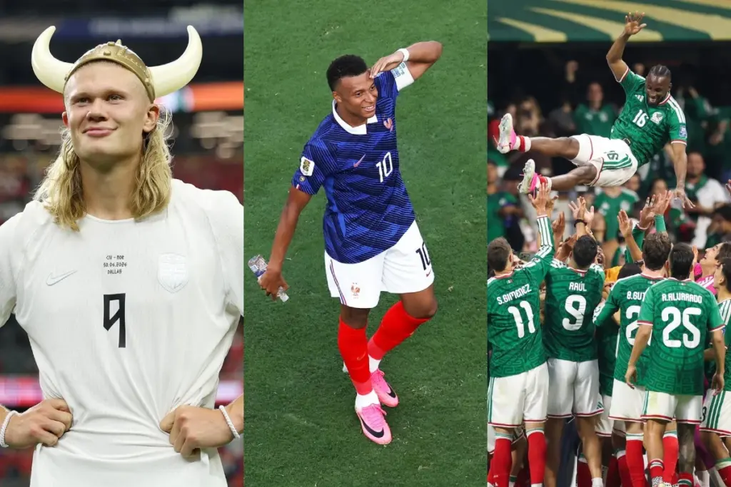 Las selecciones de Noruega, Francia y México sellaron su clasificación a los octavos de final del Mundial 2026 - Foto: @FIFAWorldCup