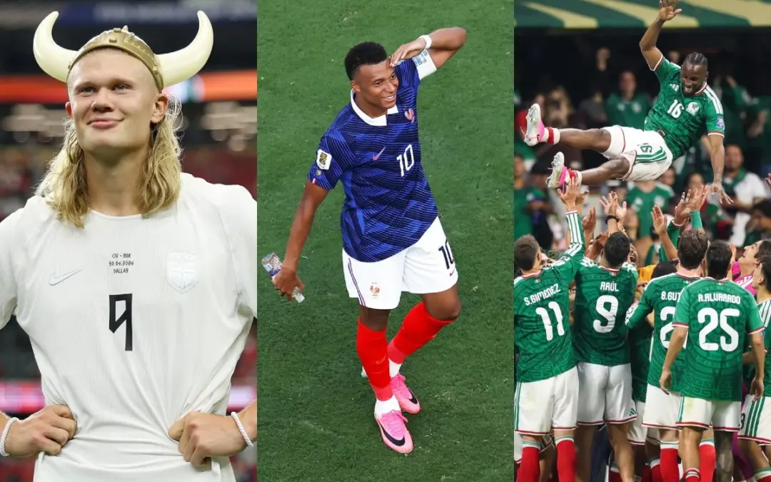Las selecciones de Noruega, Francia y México sellaron su clasificación a los octavos de final del Mundial 2026 - Foto: @FIFAWorldCup