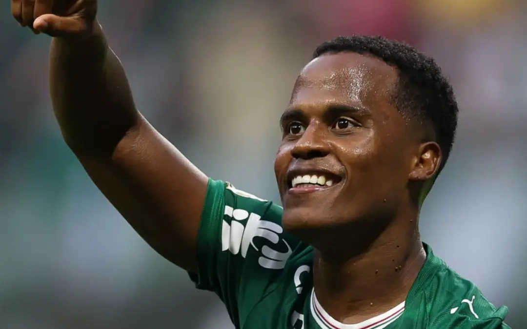 Jhon Arias brilla en Brasil tras la Copa del Mundo: la prensa destaca su gol con Palmeiras ante Fortaleza y su impacto en el equipo de Abel Ferreira - Foto: @Palmeiras