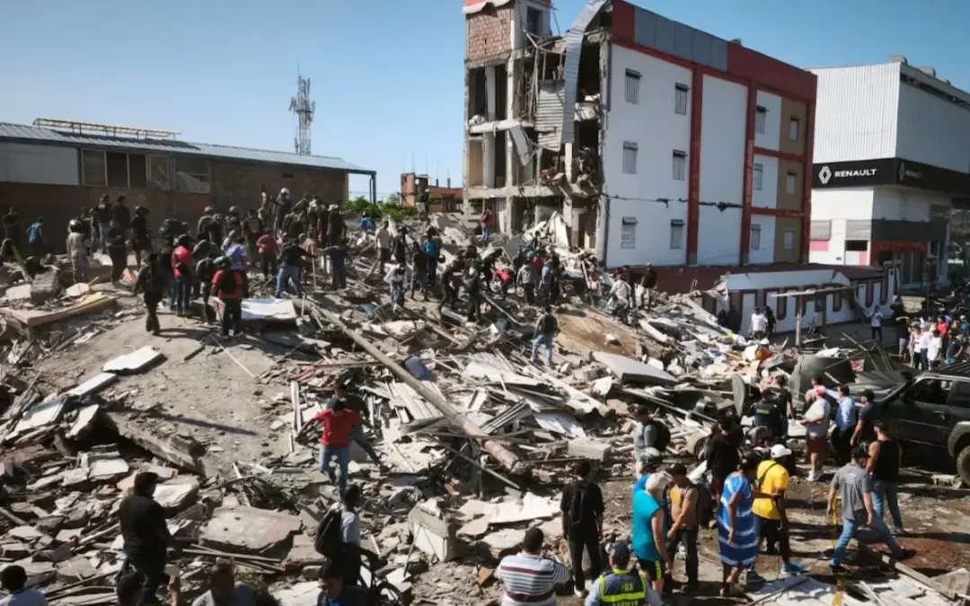 El terremoto de magnitud 7,4 en Colombia deja 239 muertos, 3.755 heridos y 287 desaparecidos, según el último reporte de la UNGRD - Foto: Redes sociales