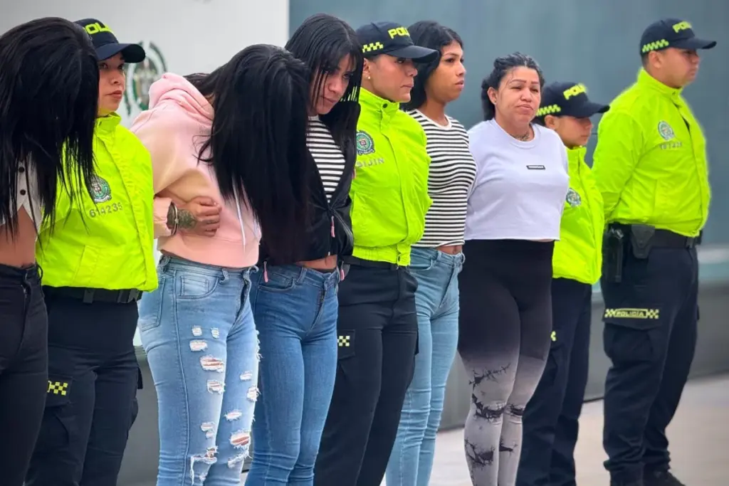 Caen ocho presuntos integrantes de los grupos delictivos 'Pirañas' y 'Egolios' en Bogotá y Cundinamarca - Foto: @PoliciaBogota