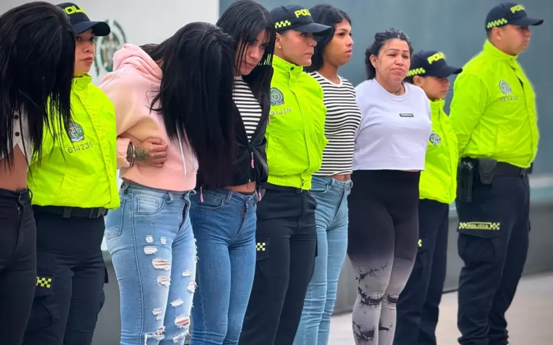 Caen ocho presuntos integrantes de los grupos delictivos 'Pirañas' y 'Egolios' en Bogotá y Cundinamarca - Foto: @PoliciaBogota