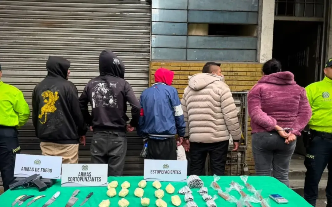 Golpe al microtráfico en Los Mártires: Cae la estructura ‘Lucifer’ que usaba ‘pagadiarios’ y predios con extinción de dominio en Bogotá