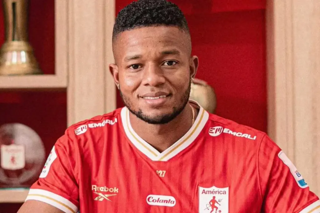 El Comité Disciplinario de la Dimayor suspendió provisionalmente a Yhormar Hurtado - Foto: @AmericadeCali