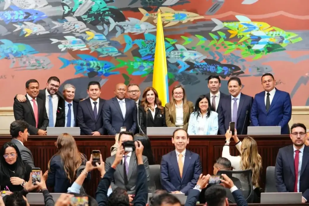 El Congreso en pleno eligió a los nueve magistrados del Consejo Nacional Electoral (CNE) para el periodo 2026-2030 - Foto: Redes sociales
