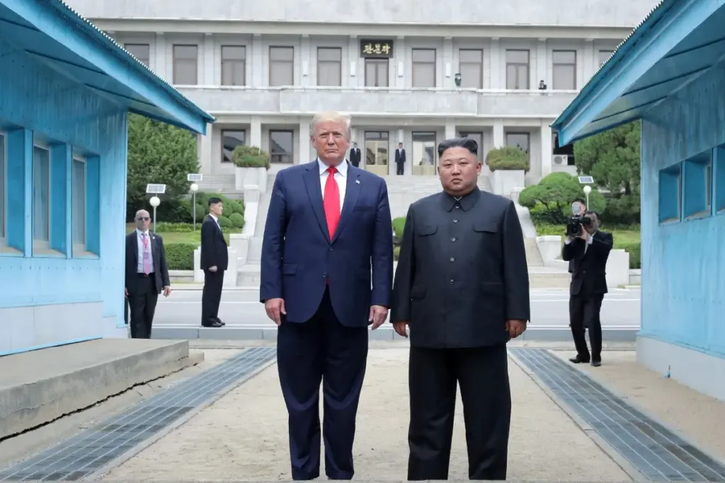 El presidente de Estados Unidos, Donald Trump, confirmó que planea reunirse este año con el líder de Corea del Norte, Kim Jong-un - Foto: Redes sociales