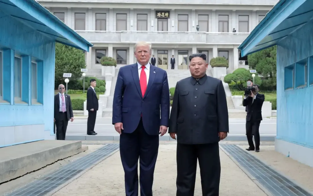 El presidente de Estados Unidos, Donald Trump, confirmó que planea reunirse este año con el líder de Corea del Norte, Kim Jong-un - Foto: Redes sociales