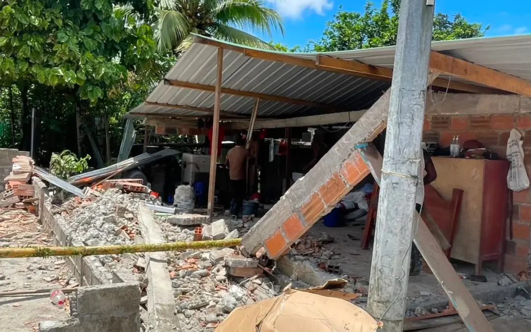El municipio de Sipí, Chocó, enfrenta una grave crisis humanitaria tras el terremoto de 7,4 - Foto: Redes sociales