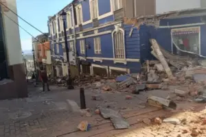 Un devastador terremoto de magnitud 7,4 con epicentro en Chocó sacudió a Colombia este lunes 10 de agosto - Foto: Redes sociales