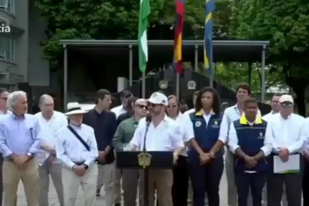 El presidente Abelardo De La Espriella presentó en Quibdó el "Plan Marshall para el Chocó" - Foto: Captura de video