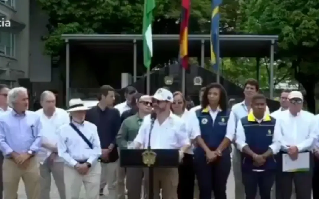 El presidente Abelardo De La Espriella presentó en Quibdó el "Plan Marshall para el Chocó" - Foto: Captura de video
