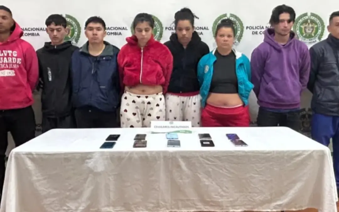 El Gaula de la Policía y la Fiscalía desarticularon una red del 'Tren de Aragua' que extorsionaba a más de 60 transportadores informales en Bosa y Las Américas, Bogotá - Foto: @FiscaliaCol
