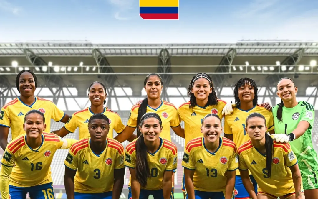 La Selección Colombia Femenina Sub-20 cayó 0-3 ante Corea del Norte, pero clasificó a octavos de final del Mundial - Foto: @FIFAWWC