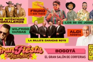 Bogotá vivirá La Gran Fiesta de Fin de Año este 5 de diciembre de 2026 en Corferias - Foto: Cortesía