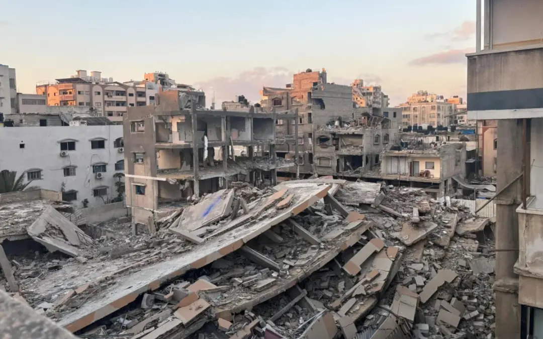 La ONU advierte sobre posibles crímenes de guerra en Gaza tras el hallazgo de cientos de cadáveres bajo escombros - Foto: Redes sociales