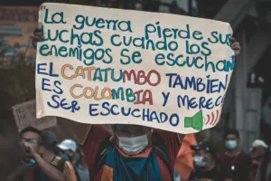 La Defensoría del Pueblo denunció el asesinato de dos adolescentes y dos civiles heridos por drones en Tibú, Catatumbo - Foto: Redes sociales