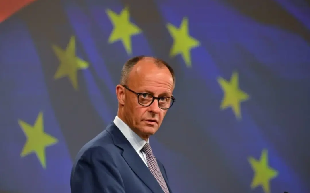 El canciller alemán Friedrich Merz aseguró que Europa mantendrá el respaldo a Ucrania si Rusia no acepta negociar el fin de la guerra - Foto: Redes sociales