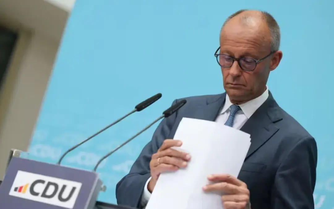 El canciller alemán Friedrich Merz admitió estar "profundamente conmocionado" tras la contundente victoria de la ultraderechista AfD frente a la CDU en las elecciones de Sajonia-Anhalt - Foto: Redes sociales