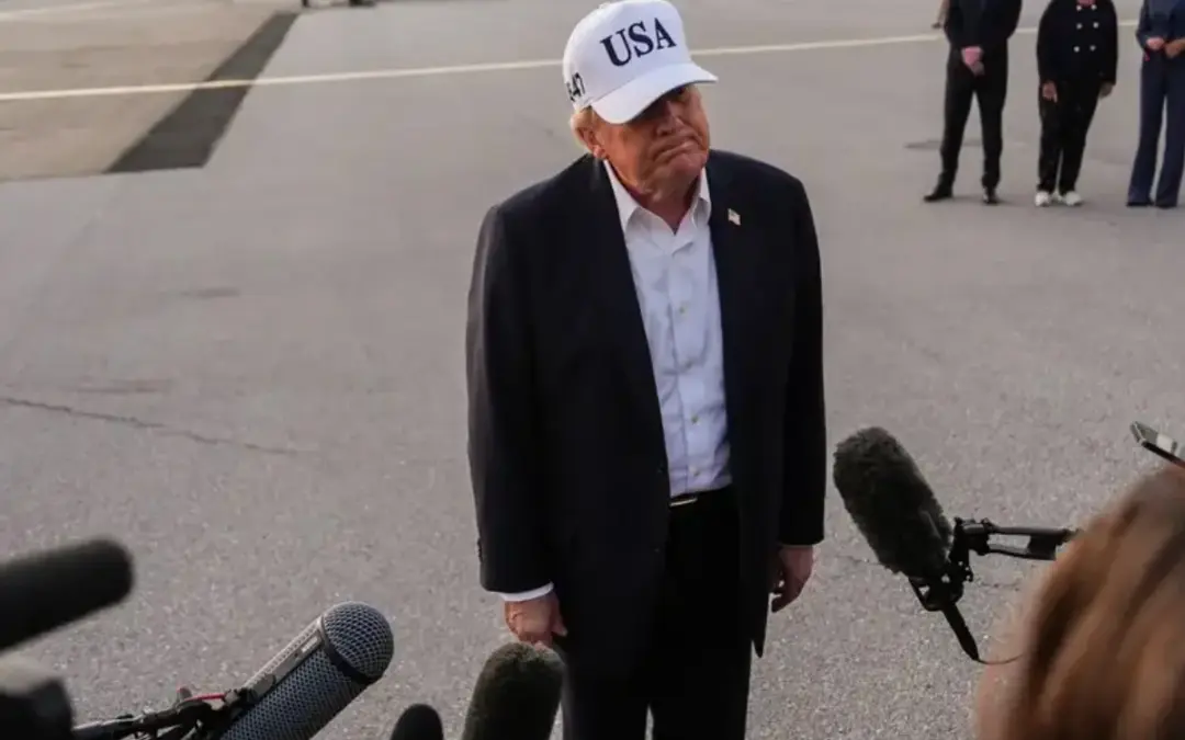 El presidente de EE. UU., Donald Trump, anunció un pacto entre Rusia y Ucrania para frenar los ataques a infraestructuras energéticas - Foto: Redes sociales