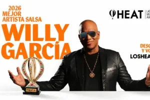 El cantante colombiano Willy García fue nominado a los HEAT Latin Music Awards 2026 como Mejor Artista de Salsa, mientras continúa su gira internacional En Grande Tour - Foto: @WILLYGARCIACali