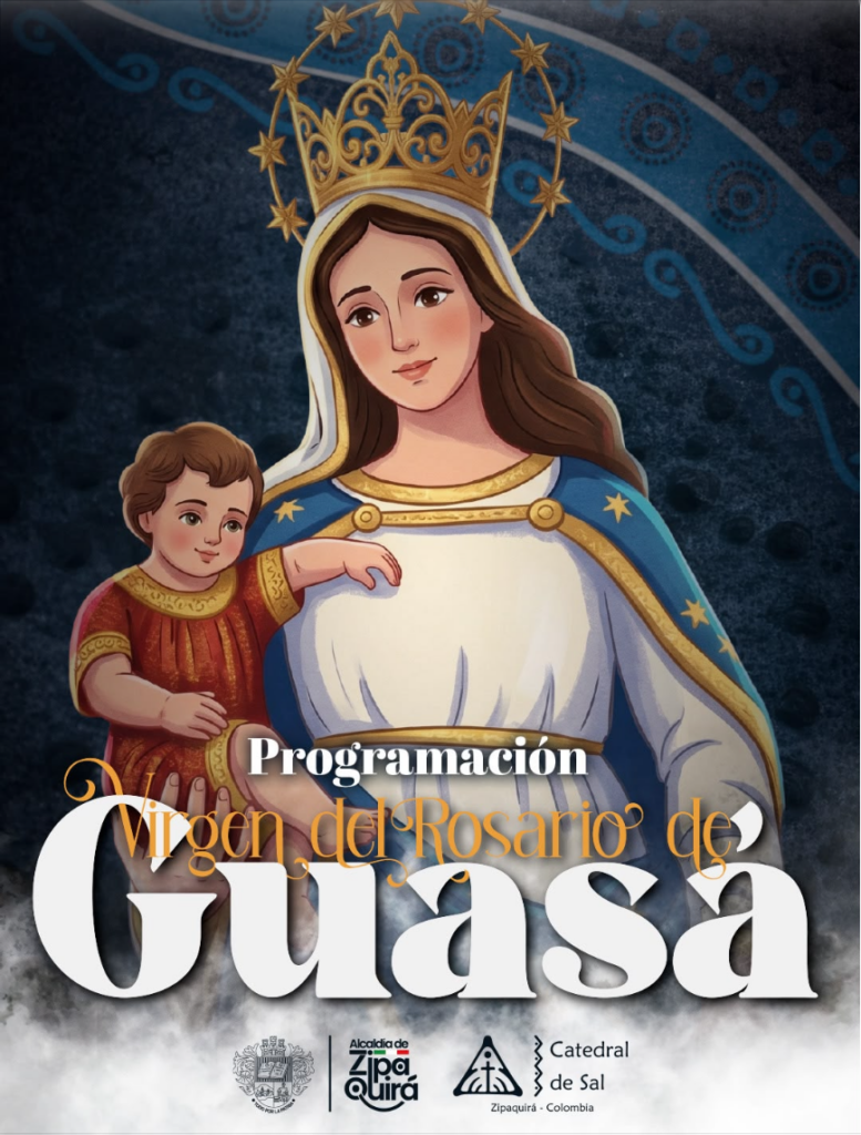 La Virgen del Rosario de Guasá sale del corazón de la montaña y recorre Zipaquirá