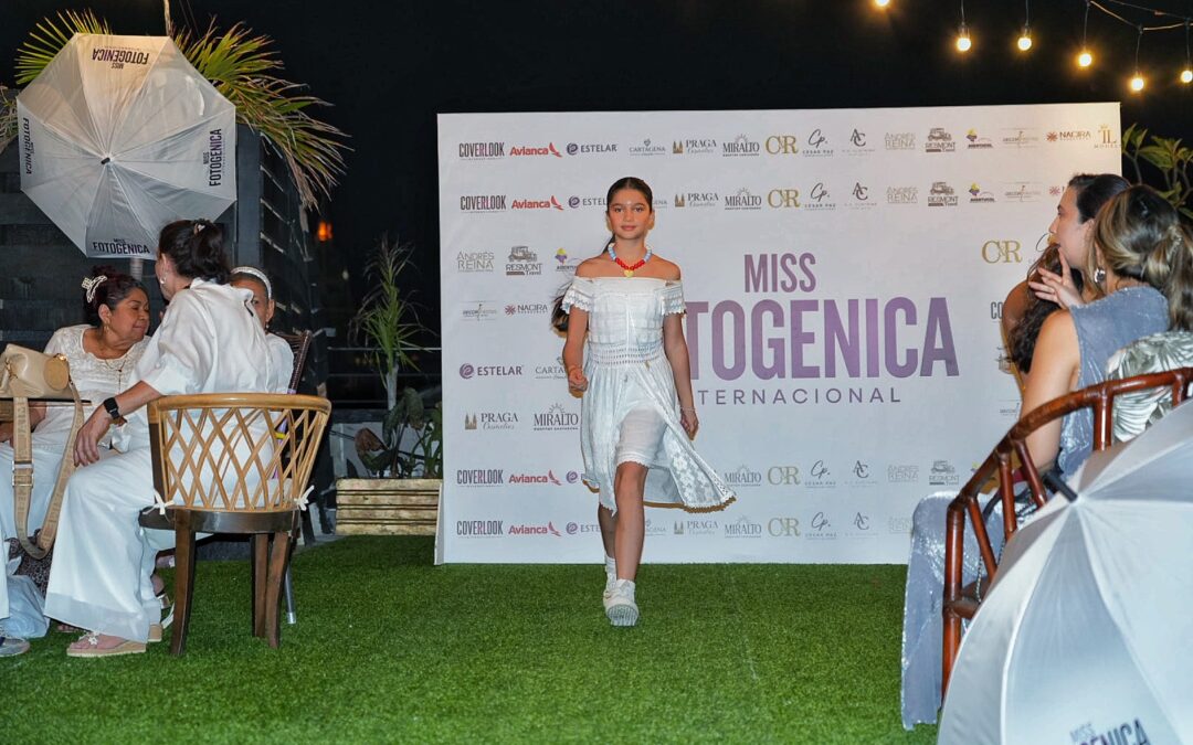 Cartagena se vistió de glamour para recibir a miss fotogénica colombia y miss fotogénica internacional.