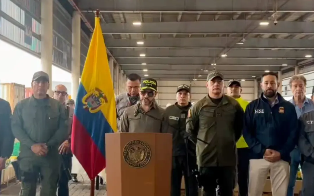 Golpe histórico al narcotráfico: Incautan 7,6 toneladas de cocaína en el puerto de Cartagena con destino a Europa
