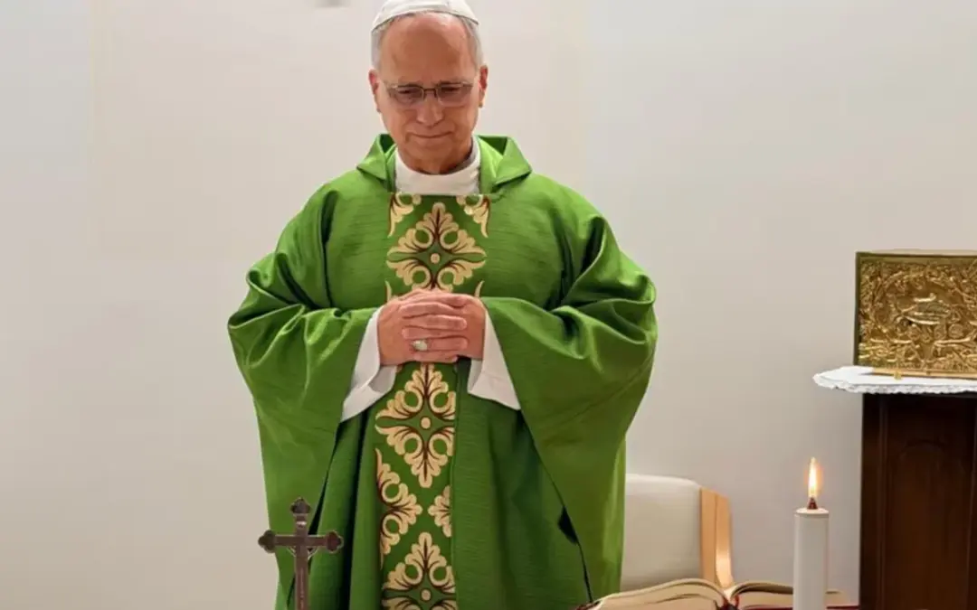 El papa León XIV sostuvo una llamada con Vladimir Putin para solicitar un cese al fuego humanitario urgente en la ciudad ucraniana de Oleshki - Foto: Redes sociales
