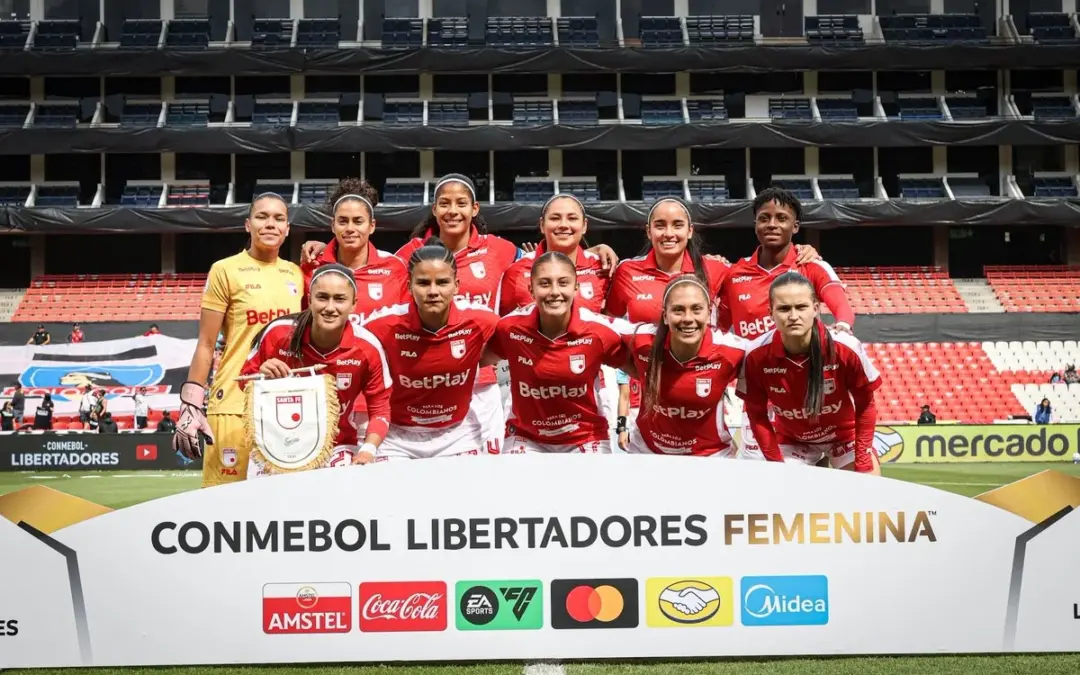 ¡’Las Leonas’ hacen historia! Independiente Santa Fe clasifica a cuartos de final de la Copa Libertadores Femenina y buscará el liderato ante Corinthians