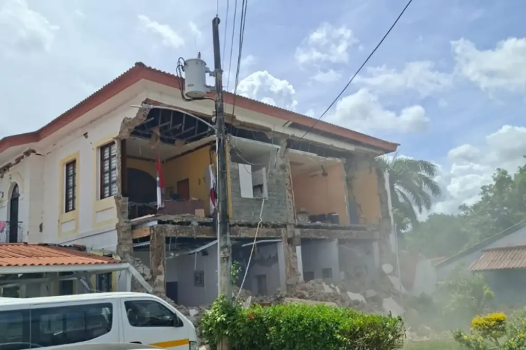 Un potente terremoto de magnitud 7,7 sacudió Panamá este 9 de octubre - Foto: Redes sociales