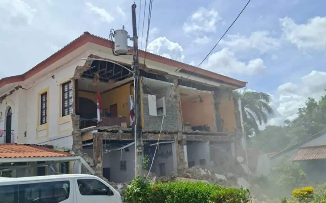Un potente terremoto de magnitud 7,7 sacudió Panamá este 9 de octubre - Foto: Redes sociales
